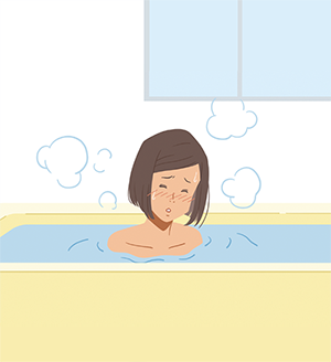 ウートフ現象になっている患者さん